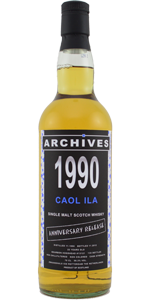 Caol Ila 22 YO 1990/2012, _56.3%, Archives, Whiskybase, Anniversary Release, bourbon hogshead #13121