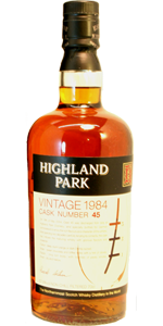 Highland Park 20 YO 1984/2004, 57.9%, OB for the German market, cask 45
