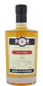 Port Ellen 28 YO 1983/2011, 58.9%, Malts of Scotland, bourbon hogshead #MoS11011